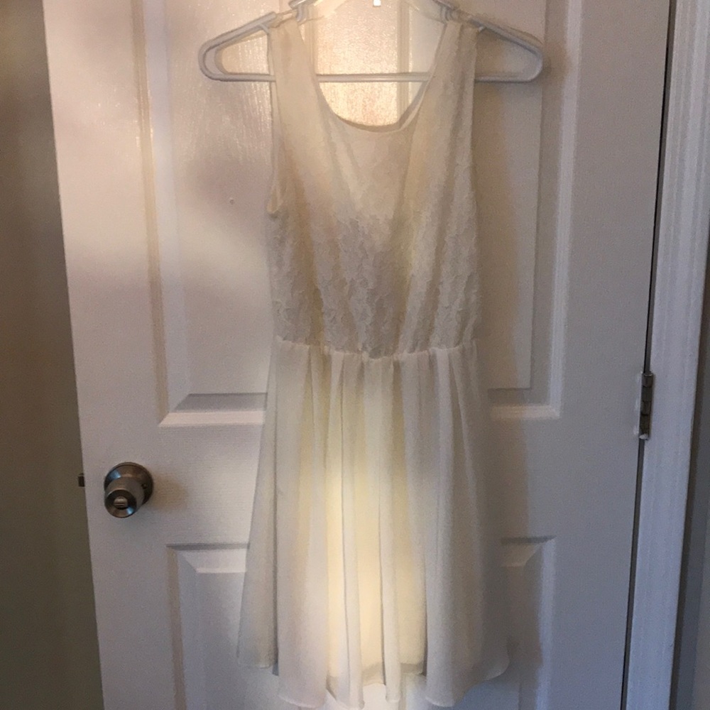 White Windsor dress